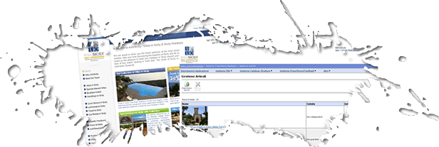 realizzazione sit wen con cms, Content Management System