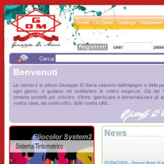 Web identity e design per Giuseppe Di Maria s.p.a. by Os2