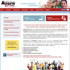 Assifin Italia restyling responsive