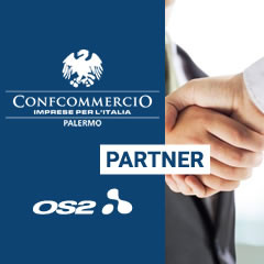 Os2 partner di Confocommercio Palermo per la digitalizzazione: €10.000 per la PMI